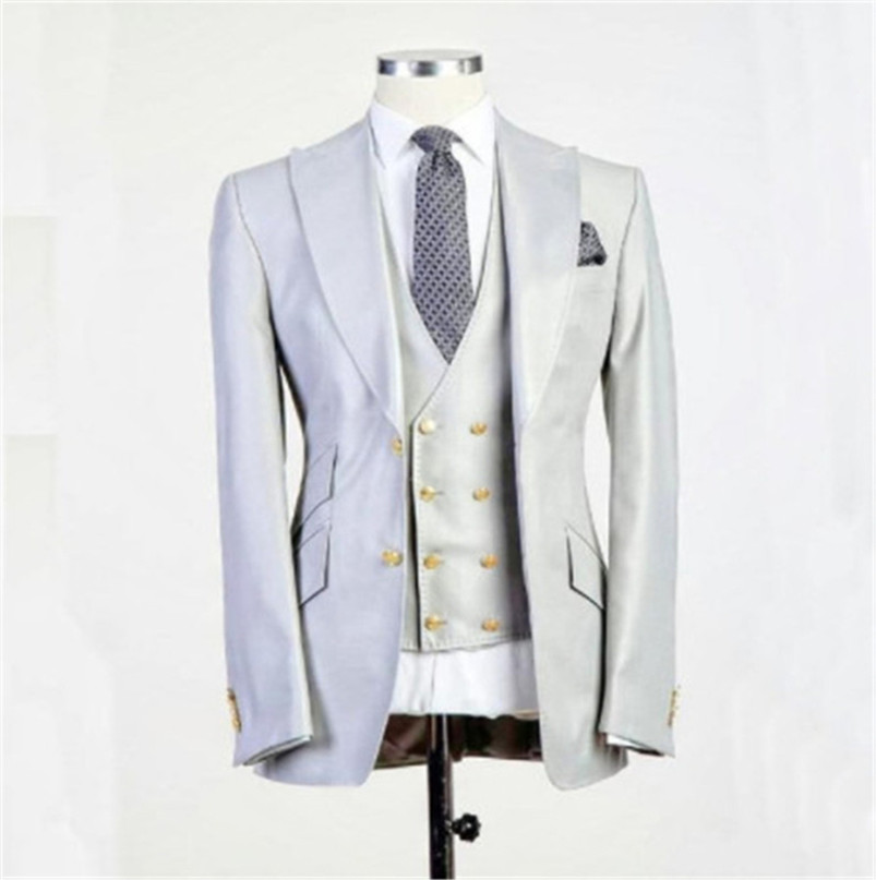 Men Suits One Button Groom Tuxedos Peak Lapel Groomsmen Wedding/Prom/Dinner Man Blazer Jacket Pants TTwo Buttonsie Vest w763, Same picture style and color
Men Suits One Button Groom Tuxedos Peak Lapel Groomsmen Wedding/Prom/Dinner Man Blazer Jacket Pants TTwo Buttonsie Vest w763, Same picture style and color