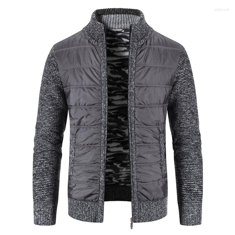 Men's Sweaters Winter Thick Fleece Sweater Jackets Men Patchwork Cardigan Warm Sweatercoat Male Autumn Casual Stand Collar Knitwear Clothing, Burgundy
Men's Sweaters Winter Thick Fleece Sweater Jackets Men Patchwork Cardigan Warm Sweatercoat Male Autumn Casual Stand Collar Knitwear Clothing, Burgundy