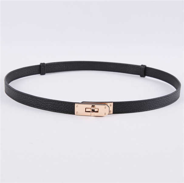 Designer Kellies Belts summer thin waist top layer cowhide matching skirt waist closing buckle belt female, Black
Designer Kellies Belts summer thin waist top layer cowhide matching skirt waist closing buckle belt female, Black