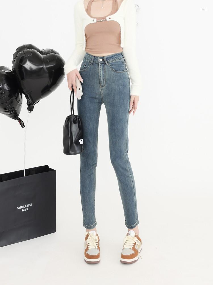 Women's Jeans GUUZYUVIZ Winter High Waist Stretch Skinny Woman Thick Warm Plus Velvet Denim Pencil Pants Pantalones Vaqueros Mujer, Black no velvet
Women's Jeans GUUZYUVIZ Winter High Waist Stretch Skinny Woman Thick Warm Plus Velvet Denim Pencil Pants Pantalones Vaqueros Mujer, Black no velvet
