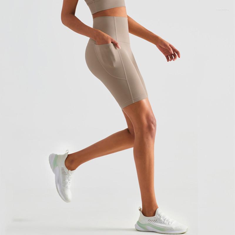 Active Shorts Women's No Embarrassment Line Nude Five-Point Yoga Push Hip Tight High Waist Side Pocket Running Training Cycling, Black
Active Shorts Women's No Embarrassment Line Nude Five-Point Yoga Push Hip Tight High Waist Side Pocket Running Training Cycling, Black