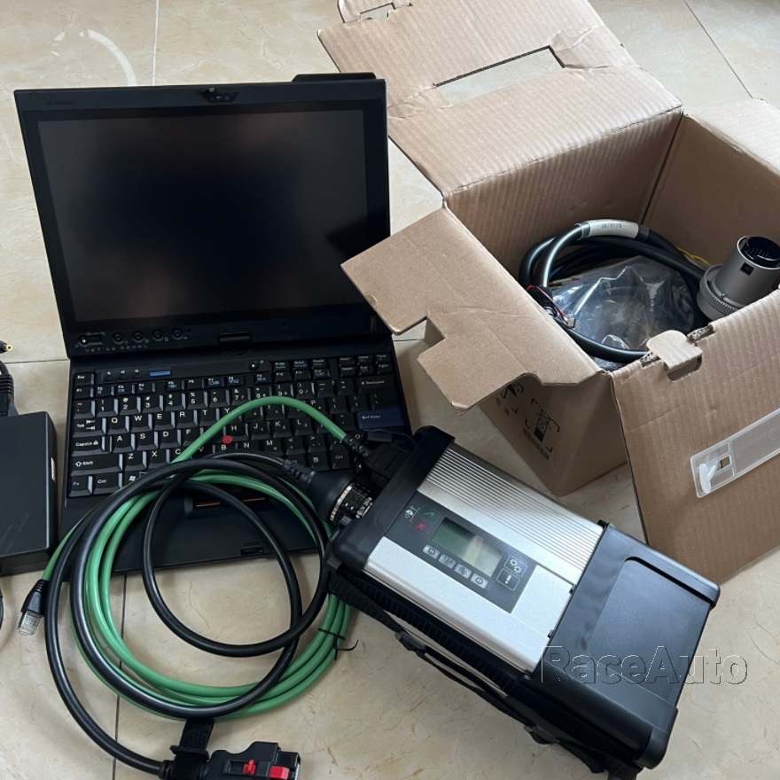 2024 Super MB Star C5 SD Connect 5 Multiplexer with Laptop Ssd 360GB d630 laptop WINDOWS10 DIAGNOSE