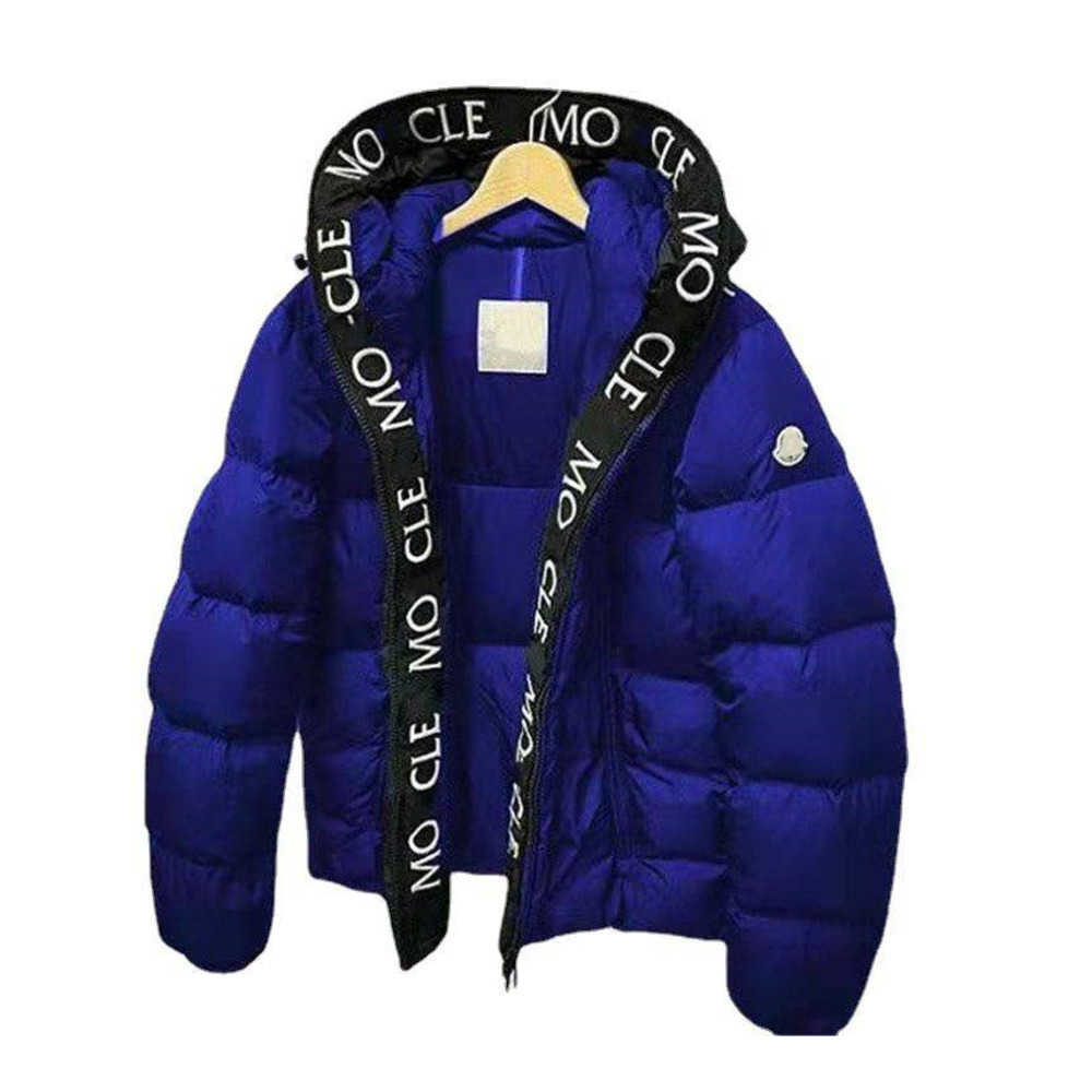 Fashion Brand High Quality Down Jacket Letter Printing Thickened Winter Men And Women Cotton Clothes Blue
Fashion Brand High Quality Down Jacket Letter Printing Thickened Winter Men And Women Cotton Clothes Blue