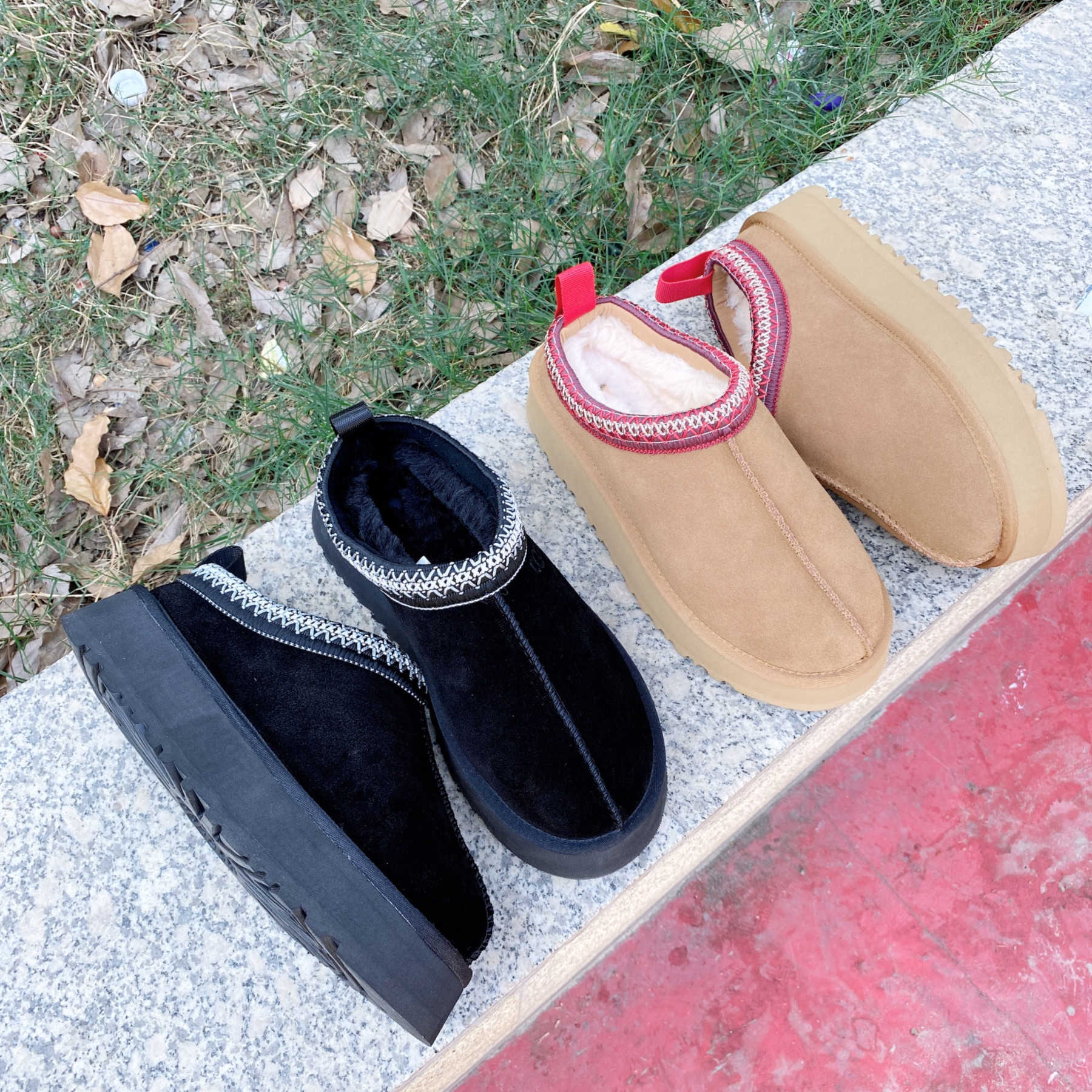 Australia Woman Snow Boot Designer Leather Lazy Fur tazz Boots Thick Bottom Winter Platforms Slippers Maroon Tasman Shoes Slip-on Warm Ankle Taille ethnic Booties, Real pic pls contact
Australia Woman Snow Boot Designer Leather Lazy Fur tazz Boots Thick Bottom Winter Platforms Slippers Maroon Tasman Shoes Slip-on Warm Ankle Taille ethnic Booties, Real pic pls contact