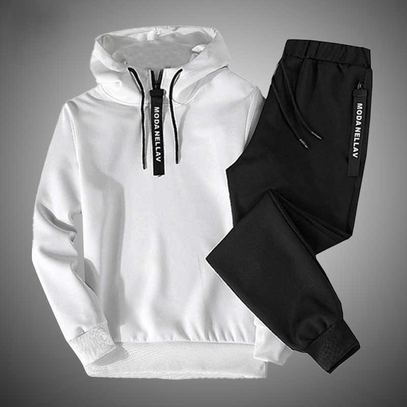 Men's Tracksuits Men Sportswear New Spring Autumn Tracksuit Piece Sets SportsSuit Zip JacketPant Sweatsuit Male Fashion Brand Clothing G221010, Em114white
Men's Tracksuits Men Sportswear New Spring Autumn Tracksuit Piece Sets SportsSuit Zip JacketPant Sweatsuit Male Fashion Brand Clothing G221010, Em114white