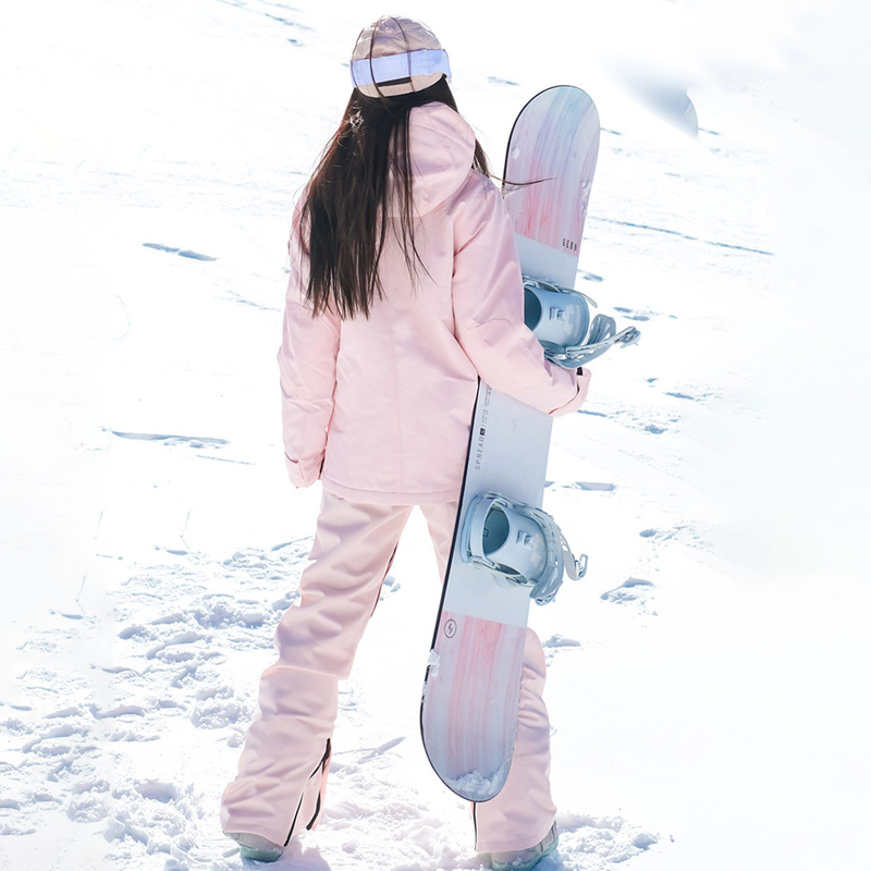 Skiing Suits Women s Ski Set Thickened Warm Overalls Mountaineering Snowboards Jacket Windproof Waterproof Snow Pants 221008