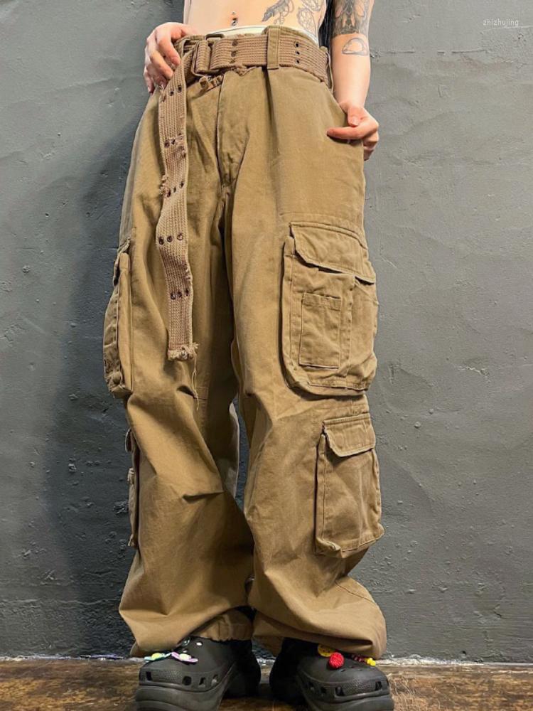 Women' Jeans WeiYao Pockets Streetwear Cargo Women Khaki Solid Vintage Casual Straight Denim Pants Korean Fashion Cotton Trousers 90s, Picture shown
Women' Jeans WeiYao Pockets Streetwear Cargo Women Khaki Solid Vintage Casual Straight Denim Pants Korean Fashion Cotton Trousers 90s, Picture shown