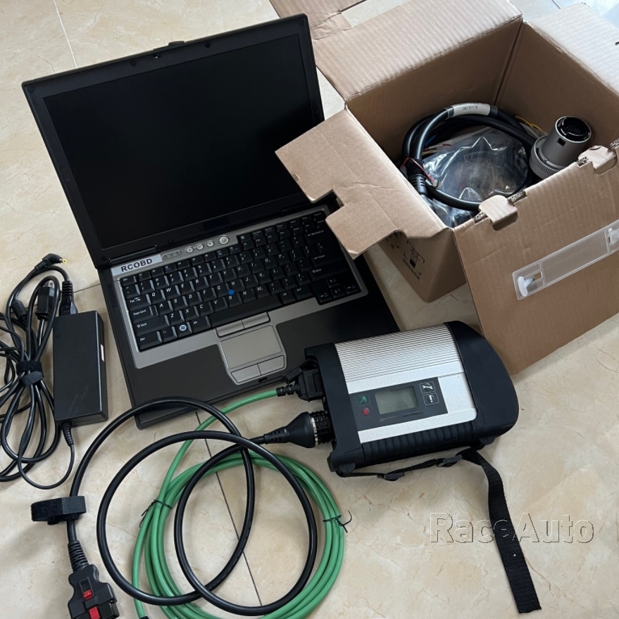 wifi MB Star C4 and icom next for bmw with 2024.03v SSD full set in d630 4GB diagnostic laptop ready to use