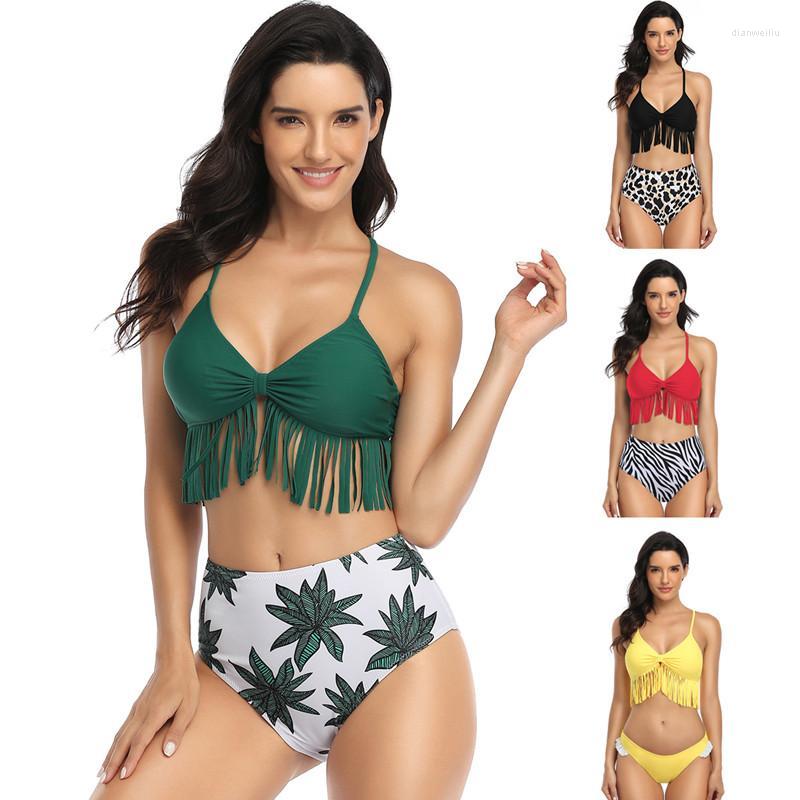 Swimwears 2022Sexy Tie Up Women Swimwear Swimsuit Bikini Set Bohemia Style Off Tassels Colofule Bathing Beach 2Pieces Beauty Gift
Swimwears 2022Sexy Tie Up Women Swimwear Swimsuit Bikini Set Bohemia Style Off Tassels Colofule Bathing Beach 2Pieces Beauty Gift