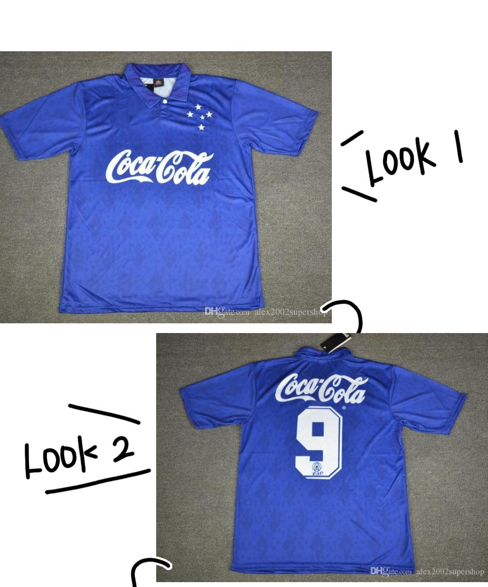 1993 1994 Cruzeiro Soccer Jerseys Retro maillot classic vintage camisetas 93 94 RONALDO football shirts Uniforms Man home S-XXL
1993 1994 Cruzeiro Soccer Jerseys Retro maillot classic vintage camisetas 93 94 RONALDO football shirts Uniforms Man home S-XXL
