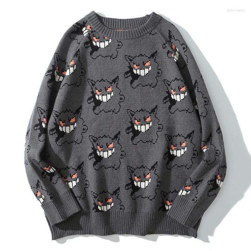 Men's Sweaters 2022 Brand Cute Evil Sweater Men Harajuku Hip Hop Streetwear Clothing Pullover O-Neck Oversize Fashion Casual Male, Blue
Men's Sweaters 2022 Brand Cute Evil Sweater Men Harajuku Hip Hop Streetwear Clothing Pullover O-Neck Oversize Fashion Casual Male, Blue