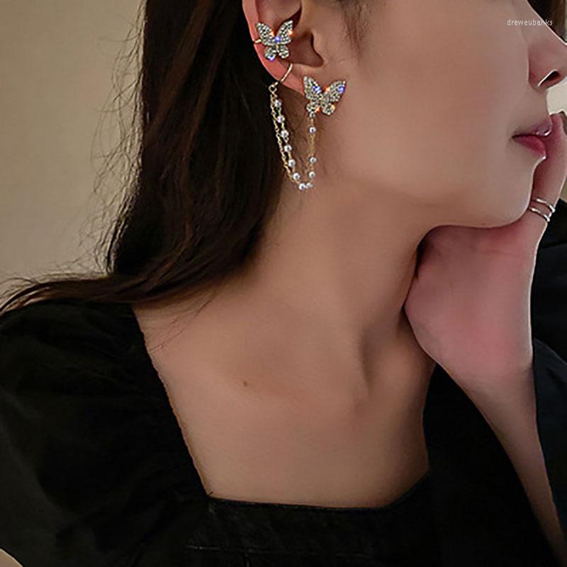 Backs Earrings 2022 925 Silver Needle Pearl Super Fairy Butterfly Korean Personality Fashion Asymmetrical Diamond Drop Earclip Female
Backs Earrings 2022 925 Silver Needle Pearl Super Fairy Butterfly Korean Personality Fashion Asymmetrical Diamond Drop Earclip Female