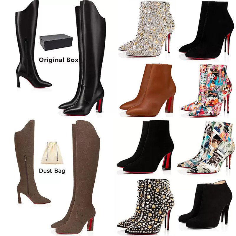 Sexy Pointed-toe Pumps Woman Boots Luxury Outdoor Shoes Red Soles boots High Heels New Season Booty Style For Delicate women Ankle Boot Short Booties, 18
Sexy Pointed-toe Pumps Woman Boots Luxury Outdoor Shoes Red Soles boots High Heels New Season Booty Style For Delicate women Ankle Boot Short Booties, 18