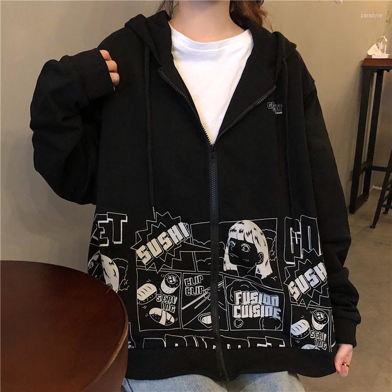 Women' Hoodies Gothic Spring Streetwear Black Tops Girls Oversized Hoodie Womens Hip-hop Cool Couple High Street Sweatshirts
Women' Hoodies Gothic Spring Streetwear Black Tops Girls Oversized Hoodie Womens Hip-hop Cool Couple High Street Sweatshirts