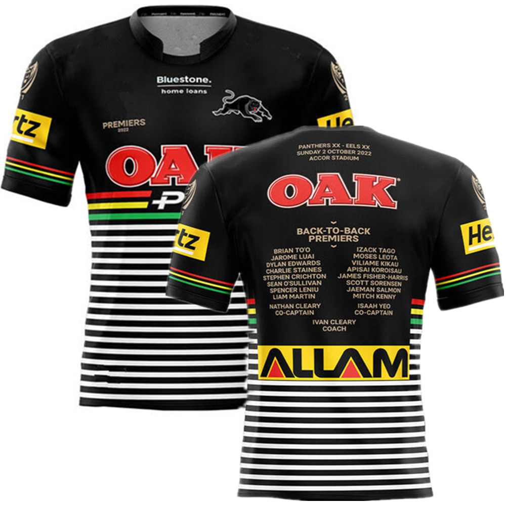 2022 Penrith Panthers Premiers Jersey 2022/23 PANTHERS MEN'S PREMIERS JERSEY SHORTS size S-M-L-XL-XXL-3XL-4XL, Rugby jersey
2022 Penrith Panthers Premiers Jersey 2022/23 PANTHERS MEN'S PREMIERS JERSEY SHORTS size S-M-L-XL-XXL-3XL-4XL, Rugby jersey