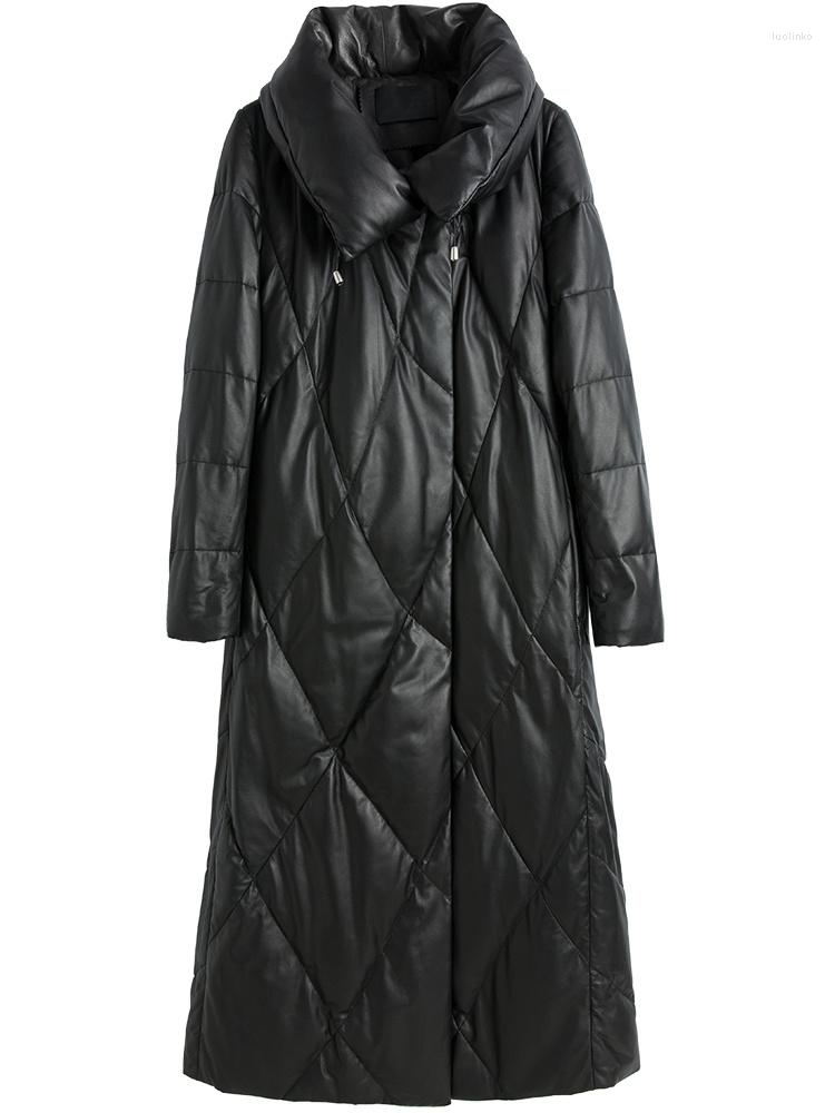 Women's Leather Real Jacket Sheepskin Coat White Duck Down Women Clothes Genuine Winter B0830 YY2222, Black
Women's Leather Real Jacket Sheepskin Coat White Duck Down Women Clothes Genuine Winter B0830 YY2222, Black