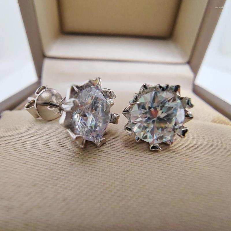 Stud Earrings Luomansi 1 1CT D VSS Moissanite S925 Silver With Certificate Women Jewelry Wedding Party Gift
Stud Earrings Luomansi 1 1CT D VSS Moissanite S925 Silver With Certificate Women Jewelry Wedding Party Gift