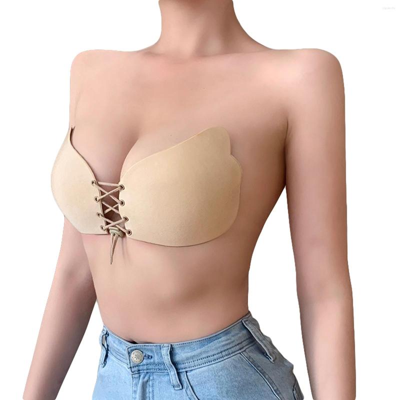 Women' Shapers Women Bra Stickers With Adjustable Bandage Sexy Lifter Gathers Deep V Neck Strapless Clothing
Women' Shapers Women Bra Stickers With Adjustable Bandage Sexy Lifter Gathers Deep V Neck Strapless Clothing