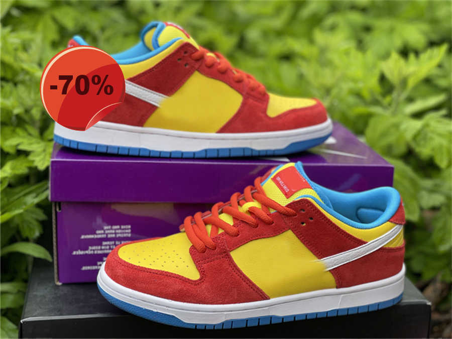 2022 Release Authentic Dunks Low Bart Simpson Outdoor shoes BQ6817-602 Sports Sneakers Habanero Red White Blue Hero Mens With Original Box, Don't order this option
2022 Release Authentic Dunks Low Bart Simpson Outdoor shoes BQ6817-602 Sports Sneakers Habanero Red White Blue Hero Mens With Original Box, Don't order this option