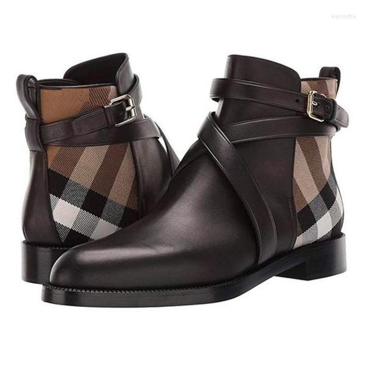 Boots 2022 Men Pu Leather Buckle Design Plaid Ankle High Fashion Casual Top Quality Low Heel Assorted Male, Black
Boots 2022 Men Pu Leather Buckle Design Plaid Ankle High Fashion Casual Top Quality Low Heel Assorted Male, Black