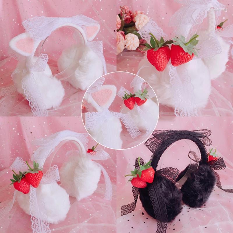 Berets 652F Lolita Earmuffs Lace Princess Ear Muff Earmuff Warmer For Women Girls Winter Faux Fur Christmas GIfts Daughter, 6ee802542-b
Berets 652F Lolita Earmuffs Lace Princess Ear Muff Earmuff Warmer For Women Girls Winter Faux Fur Christmas GIfts Daughter, 6ee802542-b