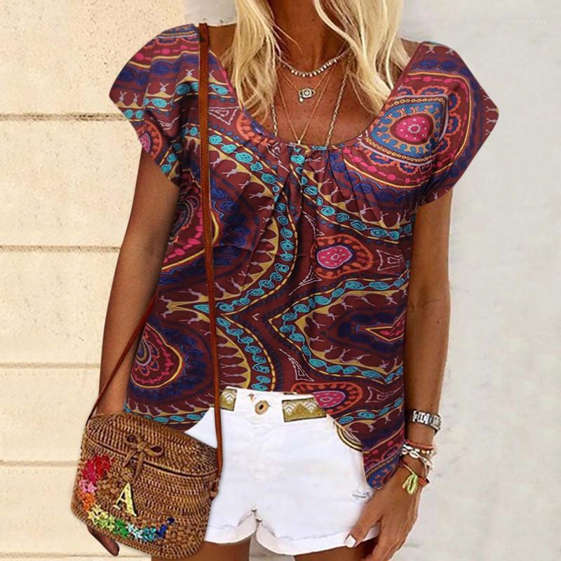 Women' Blouses Women' & Shirts Women Fashion Geometric Print Round Neck Short Sleeve Casual Shirt Christmas For MenWomen, Blue
Women' Blouses Women' & Shirts Women Fashion Geometric Print Round Neck Short Sleeve Casual Shirt Christmas For MenWomen, Blue