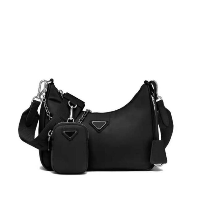 5A New Re-edition Underarm bag women 2pcs/set shoulder bags waterproof canvas Nylon Chest pack lady Tote chains handbags purse messenger crossbody, Black size:24cm
5A New Re-edition Underarm bag women 2pcs/set shoulder bags waterproof canvas Nylon Chest pack lady Tote chains handbags purse messenger crossbody, Black size:24cm