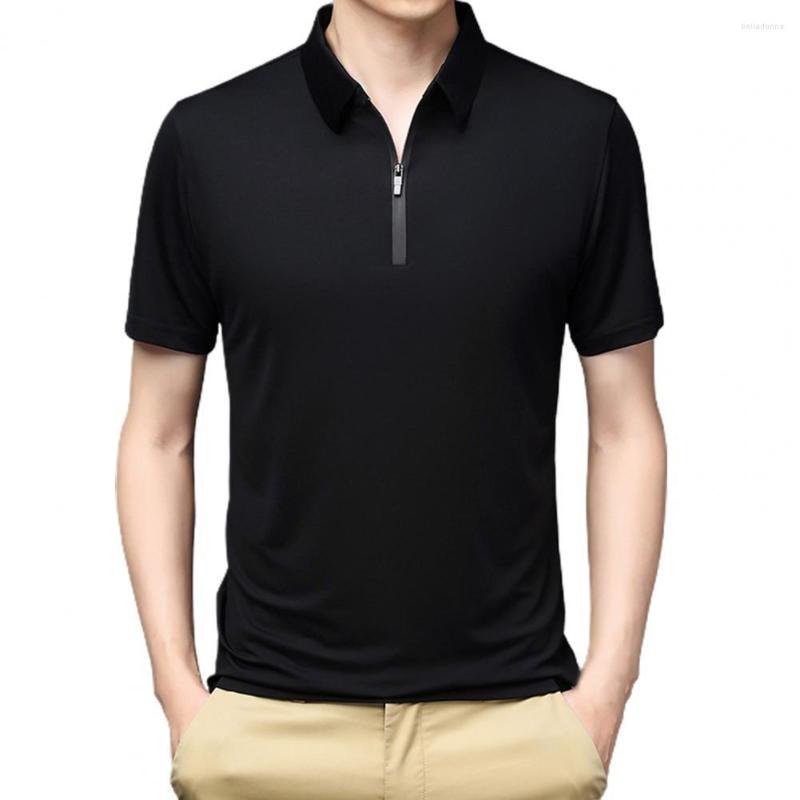 Men's Casual Shirts Business Men Turn-down Collar Shirt Slim Solid Color Zipper Short Sleeve Stretchy Streetwear Classic Male Clothes, Black
Men's Casual Shirts Business Men Turn-down Collar Shirt Slim Solid Color Zipper Short Sleeve Stretchy Streetwear Classic Male Clothes, Black