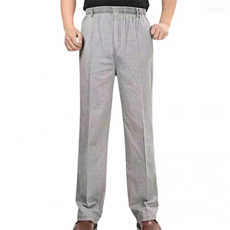 Men's Pants Men's Classic Men Trousers High Waist Solid Color Soft Elastic Straight Thin, Light grey
Men's Pants Men's Classic Men Trousers High Waist Solid Color Soft Elastic Straight Thin, Light grey