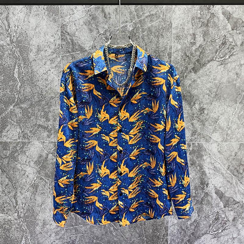 Men's Casual Shirts SM07649 Fashion Men's 2022 Runway Luxury European Design Party Style Clothing, Picture shown
Men's Casual Shirts SM07649 Fashion Men's 2022 Runway Luxury European Design Party Style Clothing, Picture shown
