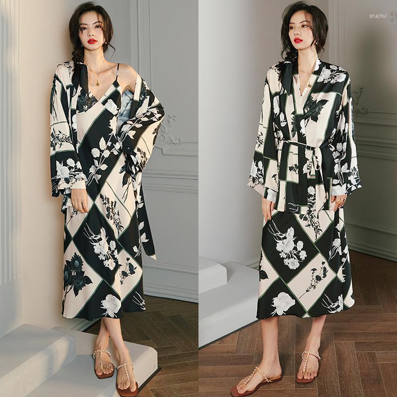 Women's Sleepwear Women's Sexy Dressing Gown Summer Womens Nightgown Home Suit Female Satin Silk Robes Kimono Morning Bride Lingerie, Black
Women's Sleepwear Women's Sexy Dressing Gown Summer Womens Nightgown Home Suit Female Satin Silk Robes Kimono Morning Bride Lingerie, Black