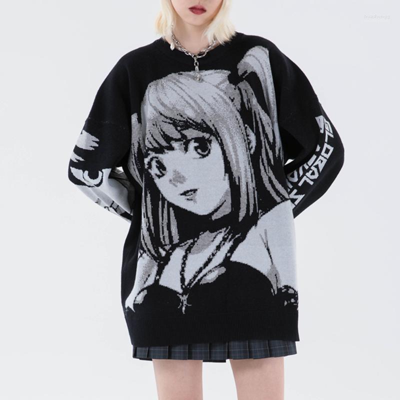Women's Sweaters Women's Knitted Harajuku Winter Clothes Women 2022 Oversized Long Sleeve Top Gothic Fashion Japanese Kawaii Cartoon, Black
Women's Sweaters Women's Knitted Harajuku Winter Clothes Women 2022 Oversized Long Sleeve Top Gothic Fashion Japanese Kawaii Cartoon, Black