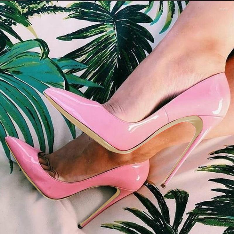 Dress Shoes Sweet Pink Patent Leather High Heel Stiletto Heels Shallow 12 10 8cm Banquet Wedding Bride Plus Size 45, Picture shown
Dress Shoes Sweet Pink Patent Leather High Heel Stiletto Heels Shallow 12 10 8cm Banquet Wedding Bride Plus Size 45, Picture shown