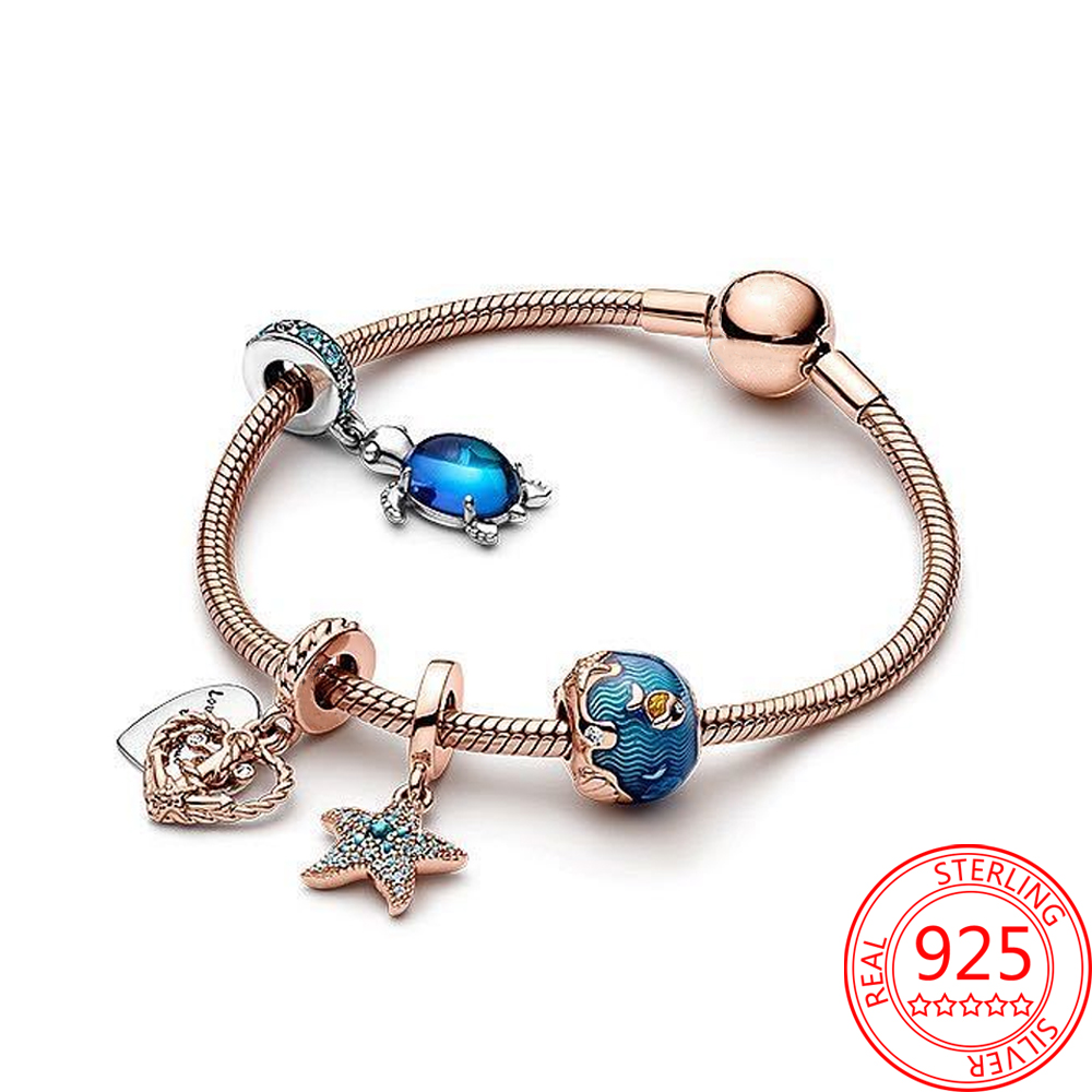 The New Popular 925 Sterling Silver Bracelet Gorgeous Rose Gold Pink Enamel Daisy Female Bracelet Kit Jewelry and Jewelry Gift Fashion Accessories
The New Popular 925 Sterling Silver Bracelet Gorgeous Rose Gold Pink Enamel Daisy Female Bracelet Kit Jewelry and Jewelry Gift Fashion Accessories