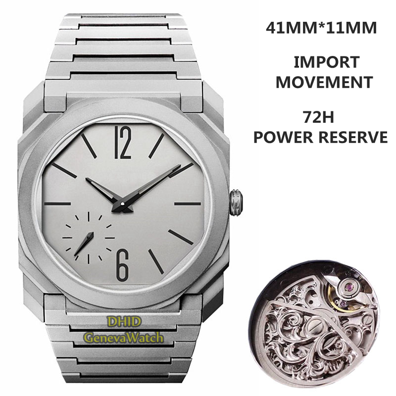 New Mens Designer Watches OCTO Import Mechanical Automatic Movement Fashion Watch 41mm Titanium Tungsten Steel Case Bracelet Sapphire montre de luxe Wristwatches, B1
New Mens Designer Watches OCTO Import Mechanical Automatic Movement Fashion Watch 41mm Titanium Tungsten Steel Case Bracelet Sapphire montre de luxe Wristwatches, B1