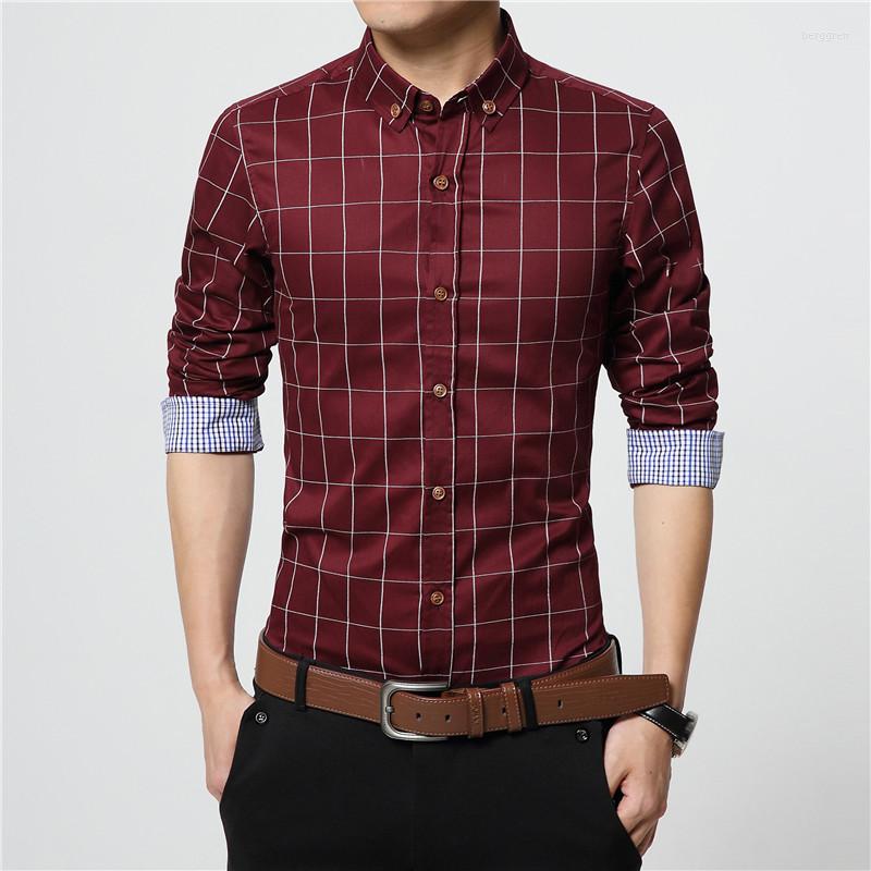 Men's Casual Shirts 2022 Men's Plaid Cotton Dress Male High Quality Long Sleeve Slim Fit Business Shirt Plus Size 5XL Men, Skyblue
Men's Casual Shirts 2022 Men's Plaid Cotton Dress Male High Quality Long Sleeve Slim Fit Business Shirt Plus Size 5XL Men, Skyblue