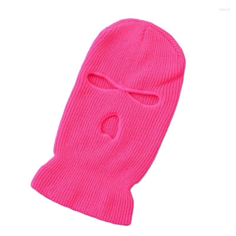 Berets Unisex 3 Hole Ski Mask Winter Knit Cap Full Face Balaclava Hood Cycling Motorcycle Keep Warm Black Bright Pink Neon Green Yellow
Berets Unisex 3 Hole Ski Mask Winter Knit Cap Full Face Balaclava Hood Cycling Motorcycle Keep Warm Black Bright Pink Neon Green Yellow