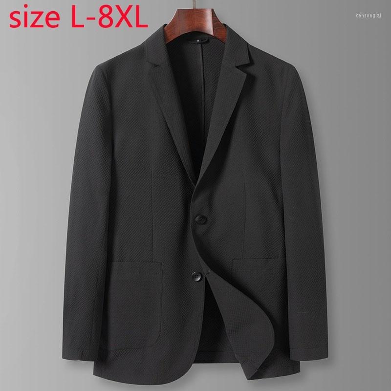 Men's Suits Arrival Super Large Spring And Autumn Casual Suit Thin Single Breasted Blazers Men Coat Plus Size LXL2XL 3XL4XL 5XL6XL7XL8XL
Men's Suits Arrival Super Large Spring And Autumn Casual Suit Thin Single Breasted Blazers Men Coat Plus Size LXL2XL 3XL4XL 5XL6XL7XL8XL