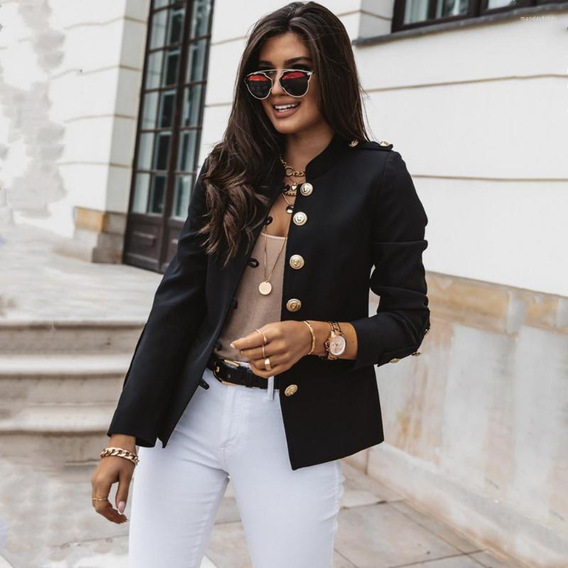 Women's Jackets Autumn Fashion Women Blazers Coat 2022 Long Sleeve Solid Suits Button Slim Office Lady Jacket Blazer XL, Black
Women's Jackets Autumn Fashion Women Blazers Coat 2022 Long Sleeve Solid Suits Button Slim Office Lady Jacket Blazer XL, Black