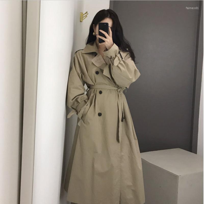 Women' Trench Coats 2022 Autumn French Elegant Temperament Double-breasted Lace-up Coat Pure Color Slim Fit Windbreaker, Black
Women' Trench Coats 2022 Autumn French Elegant Temperament Double-breasted Lace-up Coat Pure Color Slim Fit Windbreaker, Black
