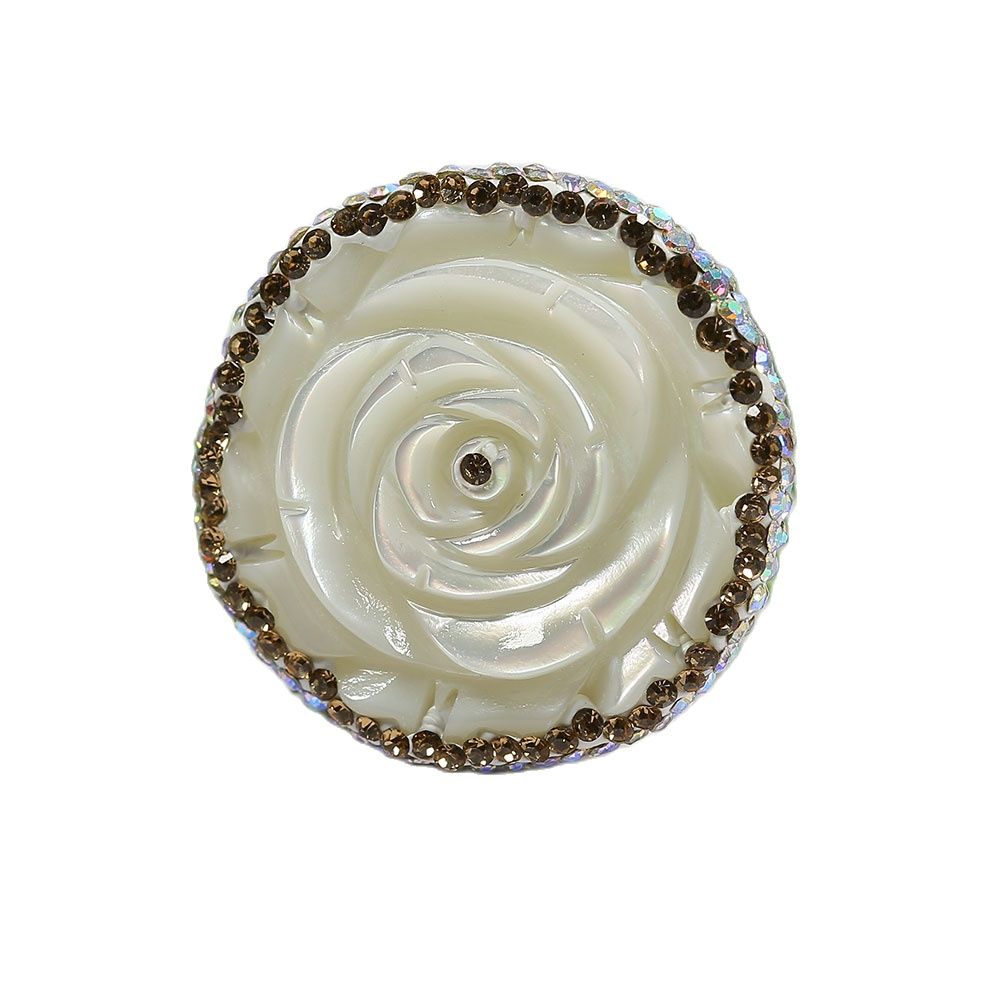 Natural White Shell Pearl Flower Rings Crystal Pave Colorful CZ Adjustable Finger Rings Lady Fashion Gifts
Natural White Shell Pearl Flower Rings Crystal Pave Colorful CZ Adjustable Finger Rings Lady Fashion Gifts