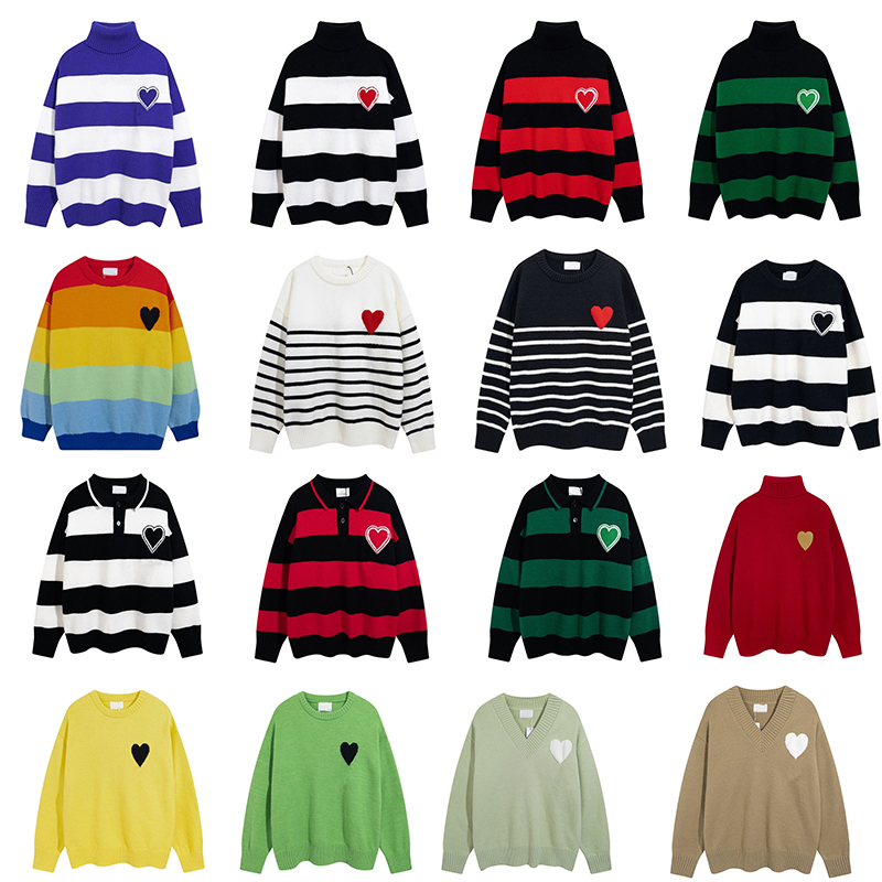 Men's Sweaters Men designer Sweater Pull Jumper Women Jumpers Embroidered Amies stripe Winter Pullover Bodywarm Sweatshirts, Color#7
Men's Sweaters Men designer Sweater Pull Jumper Women Jumpers Embroidered Amies stripe Winter Pullover Bodywarm Sweatshirts, Color#7