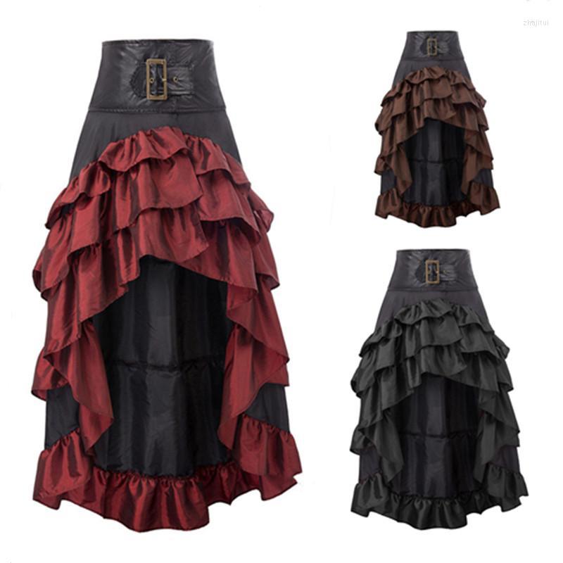 Women' Sleepwear Women' Victorian Gothic Skirts Women Asymmetrical Ruffled Satin Lace Corset Skirt Vintage Steampunk Cosplay Costumes
Women' Sleepwear Women' Victorian Gothic Skirts Women Asymmetrical Ruffled Satin Lace Corset Skirt Vintage Steampunk Cosplay Costumes