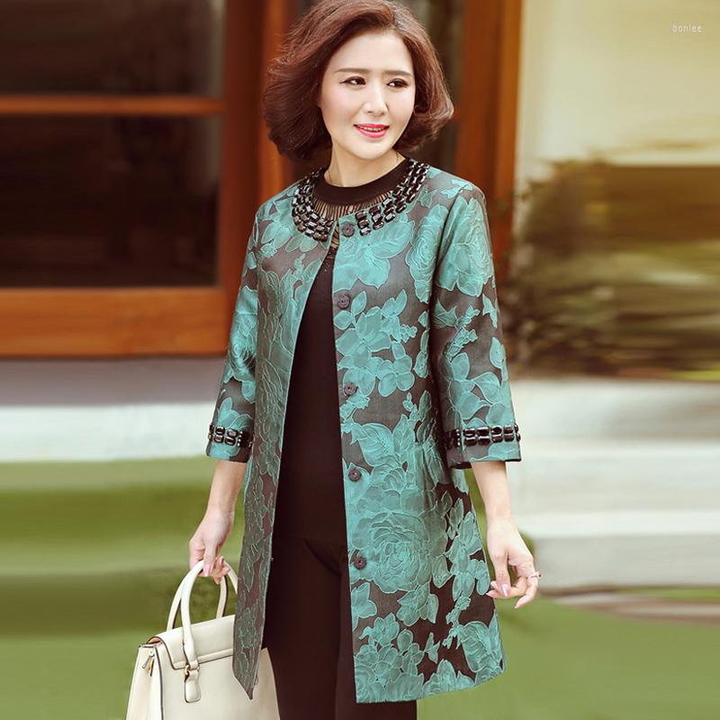 Women's Trench Coats Spring Fall Vintage Woman Clothes Womens Green Red Floral Dobby Loose 4xl 5xl Coat Beading Long For Women
Women's Trench Coats Spring Fall Vintage Woman Clothes Womens Green Red Floral Dobby Loose 4xl 5xl Coat Beading Long For Women