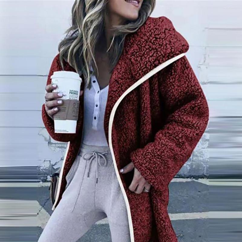 Women's Fur Women Autumn Winter Solid Color Long Sleeve Faux Fleece Loose Warm Jacket Coat Outerwear Female Streetwear -3XL, Pink
Women's Fur Women Autumn Winter Solid Color Long Sleeve Faux Fleece Loose Warm Jacket Coat Outerwear Female Streetwear -3XL, Pink