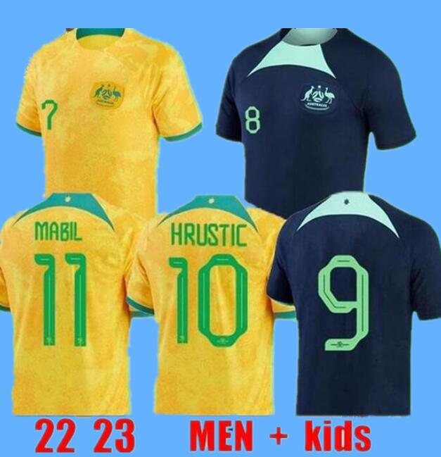 AustraliaS 2022 SOCCER jerseys home away MOOY 13 SOUTTAR 19 HRUSTIC 10 BOYLE 6 IRVINE 22 MABIL MCGREE 22 23 2023 jersey football shirts kids World Cup
AustraliaS 2022 SOCCER jerseys home away MOOY 13 SOUTTAR 19 HRUSTIC 10 BOYLE 6 IRVINE 22 MABIL MCGREE 22 23 2023 jersey football shirts kids World Cup