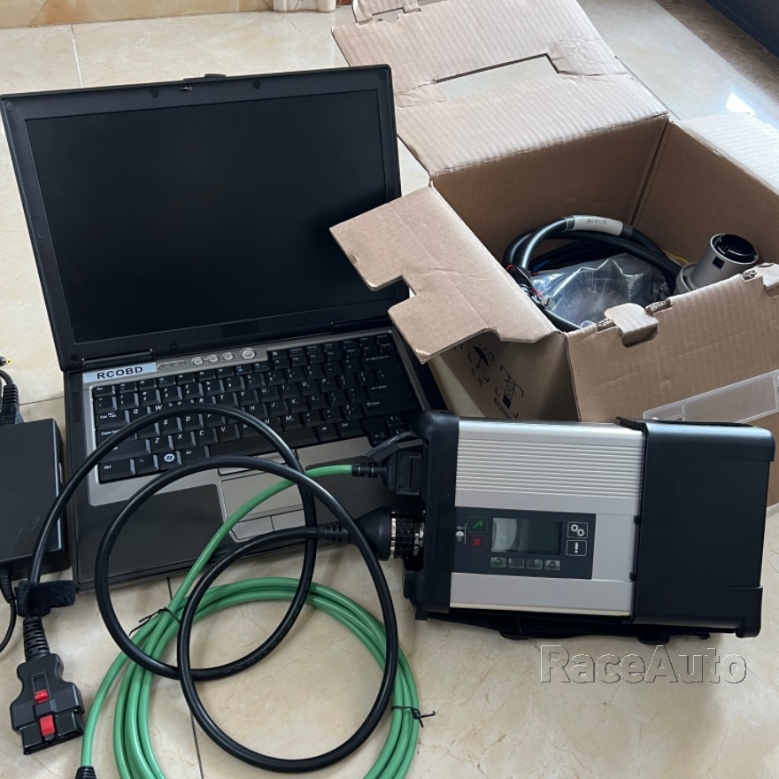 2024 Super MB Star C5 SD Connect 5 Multiplexer with Laptop Ssd 360GB d630 laptop WINDOWS10 DIAGNOSE