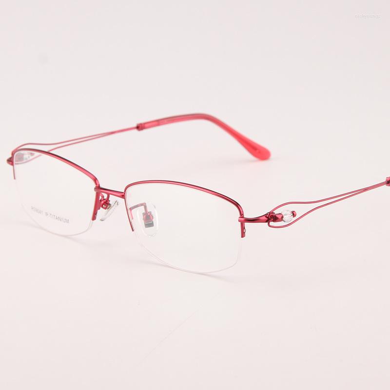 Sunglasses Frames Width-138 Titanium Wire Handy Women Computer Spectacle Eyeglasses Female 8g Optical Prescription Myopia Glasses Eyewear
Sunglasses Frames Width-138 Titanium Wire Handy Women Computer Spectacle Eyeglasses Female 8g Optical Prescription Myopia Glasses Eyewear