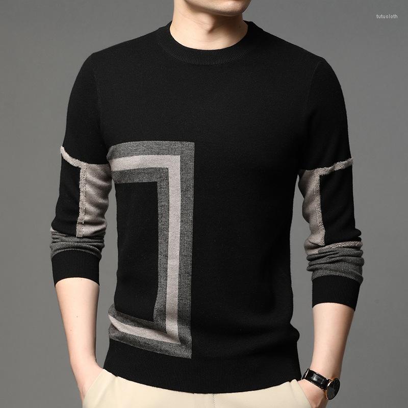 Men's Sweaters 2022 Fashion High End Designer Brand Mens Knit Black Wool Pullover Sweater Crew Neck Autum Winter Casual Jumper Clothes
Men's Sweaters 2022 Fashion High End Designer Brand Mens Knit Black Wool Pullover Sweater Crew Neck Autum Winter Casual Jumper Clothes