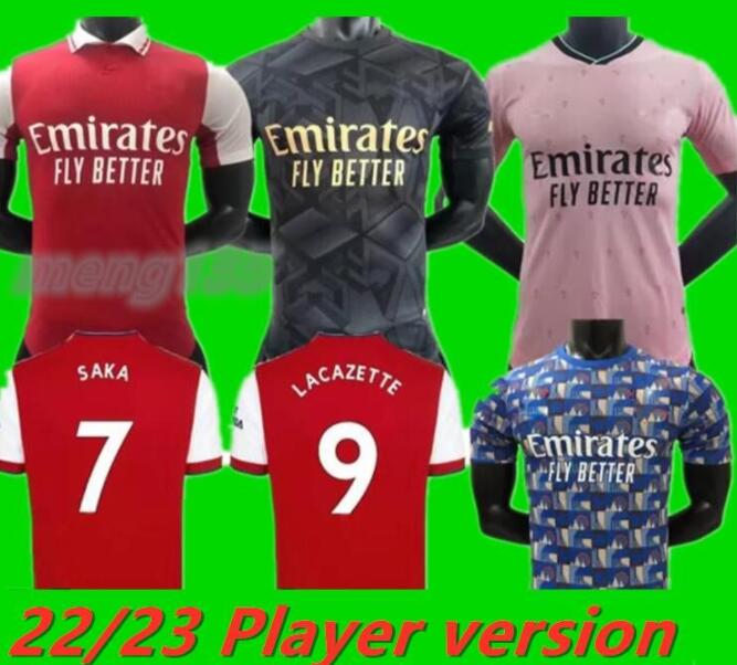 22 23 SALIBA PEPE SAKA soccer jerseys G.JESUS MARTINELLI Fans Player version ODEGAARD THOMAS TIERNEY SMITH ROWE 2022 2023 no more red football shirt Men Kids kit 819
22 23 SALIBA PEPE SAKA soccer jerseys G.JESUS MARTINELLI Fans Player version ODEGAARD THOMAS TIERNEY SMITH ROWE 2022 2023 no more red football shirt Men Kids kit 819